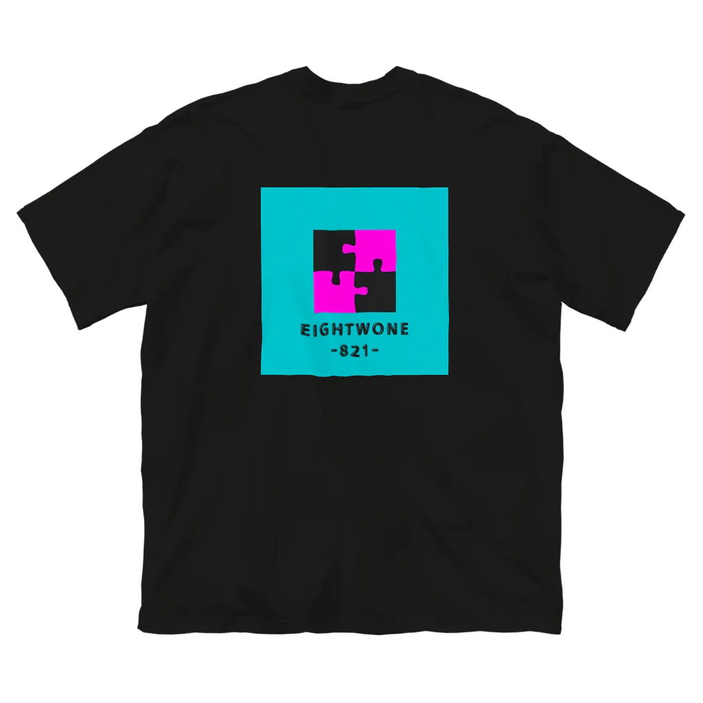 ストリートファッションはEighTwOne-821-(えいとぅーわん はちにーいち)のパズル🧩 ビッグシルエットTシャツ