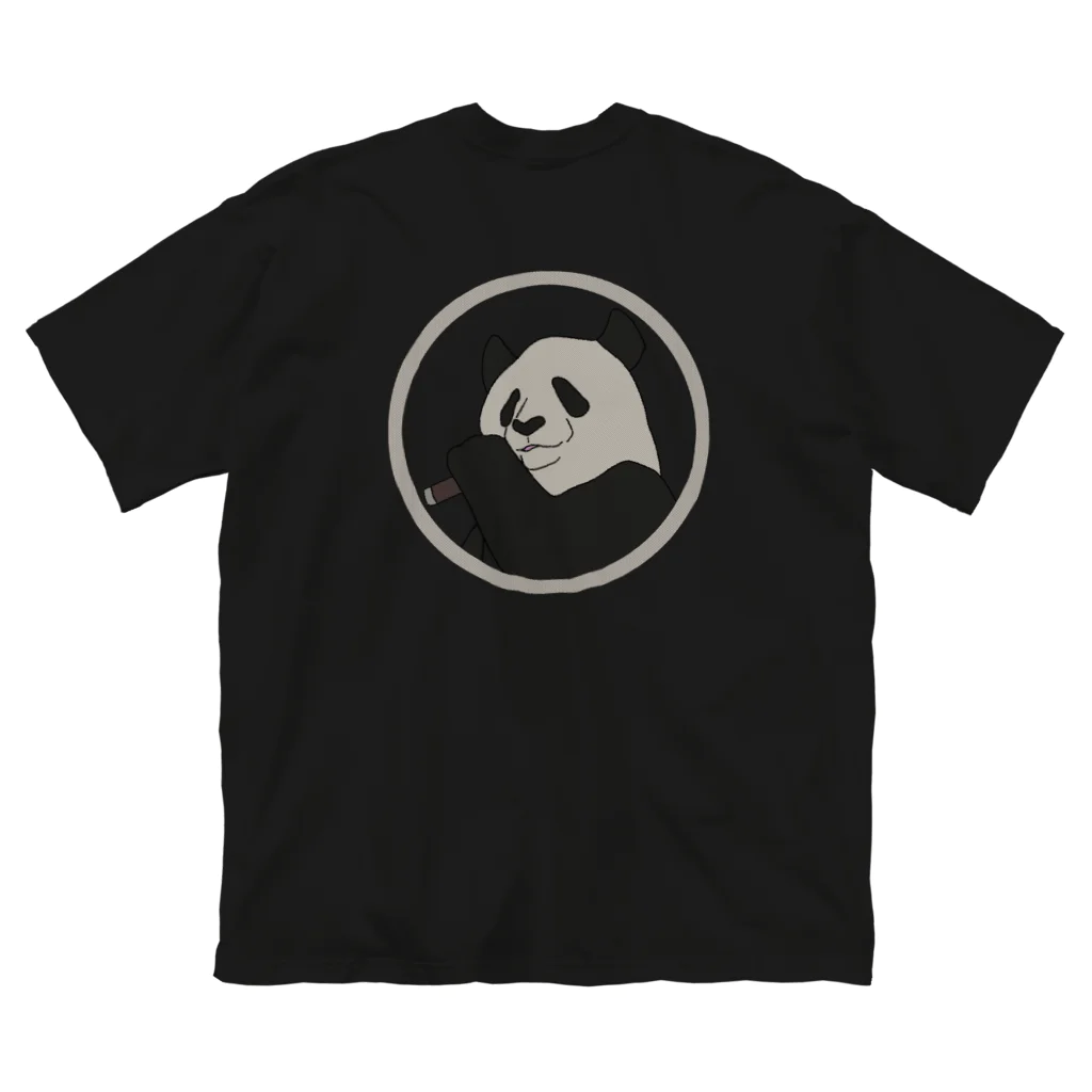 日日チドリのPANDA ビッグシルエットTシャツ