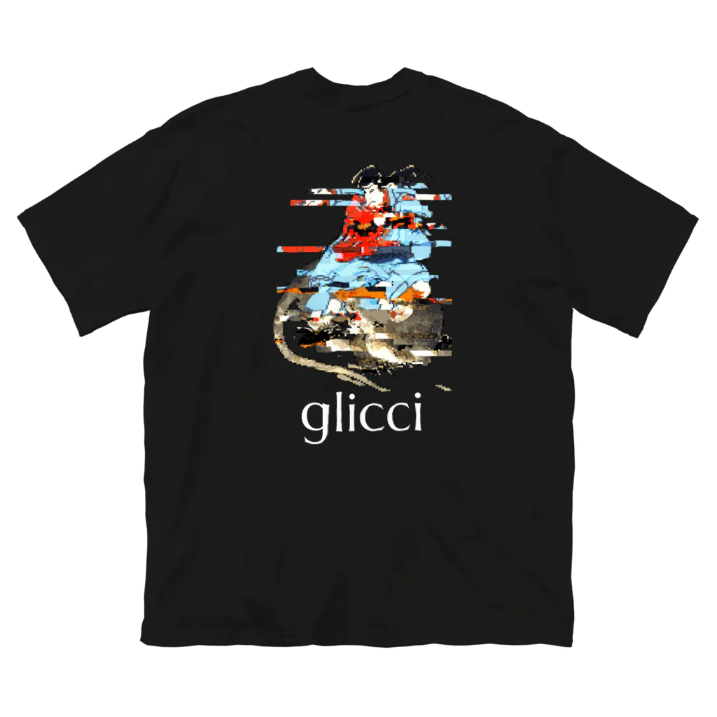 glicciの00055_b ビッグシルエットTシャツ