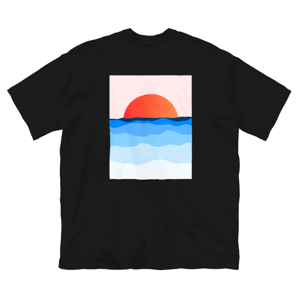 1103-1205のsunset 18:10 yokohama ビッグシルエットTシャツ