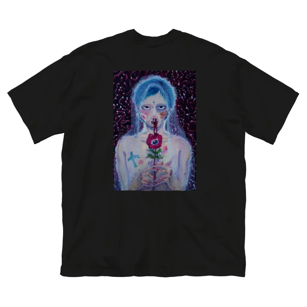 moonlight ☾︎のAnemone ビッグシルエットTシャツ