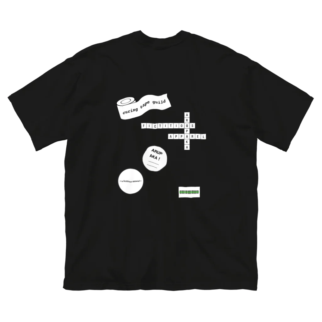 ARUPAKAのcrossword ビッグシルエットTシャツ