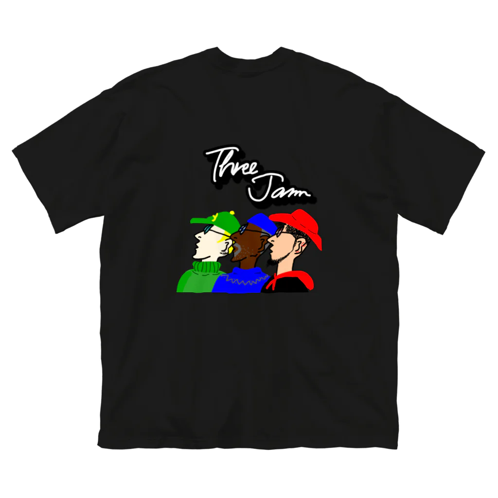 annnnnのthree jam ビッグシルエットTシャツ