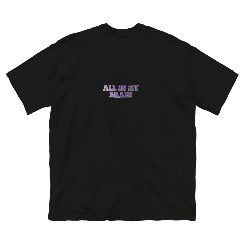 メロウメロウのPURPLE HAZE ALL IN MY BRAIN🧬 Big T-Shirt