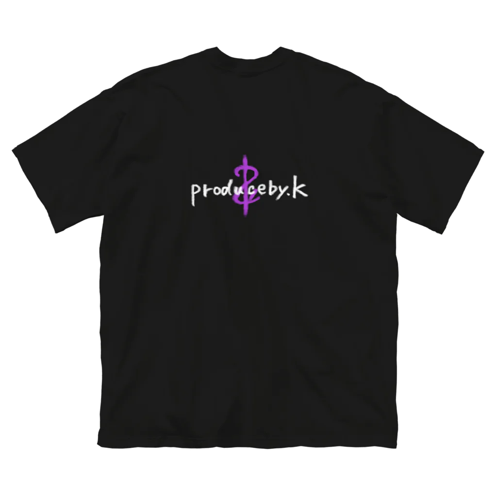 phatのproducebyk purple ビッグシルエットTシャツ