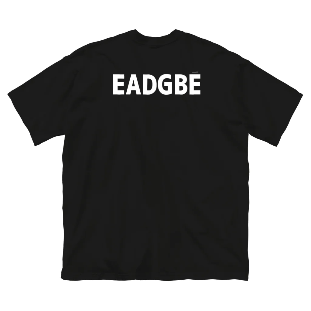 musicshop BOBのEADGBE - レギュラーチューニング ビッグシルエットTシャツ