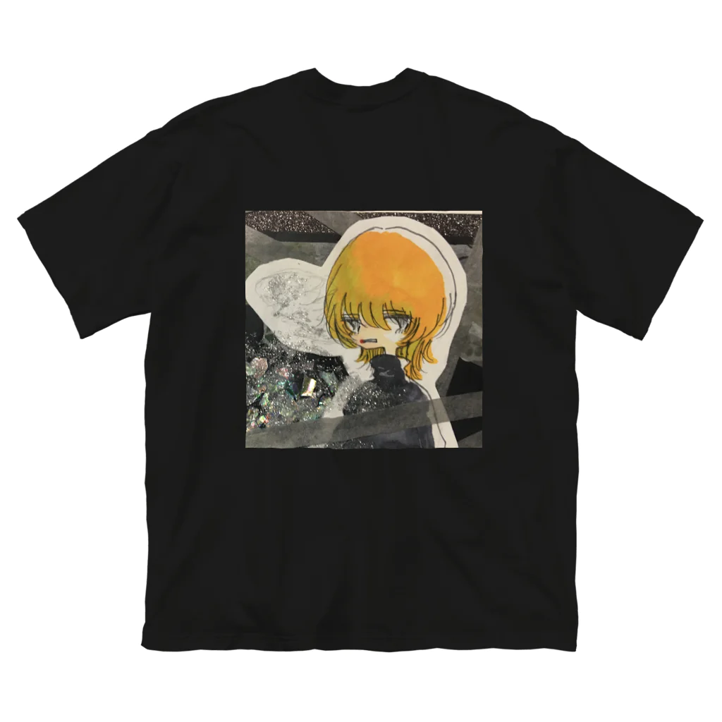 やむちゃ屋さんのやさぐれくん ビッグシルエットTシャツ