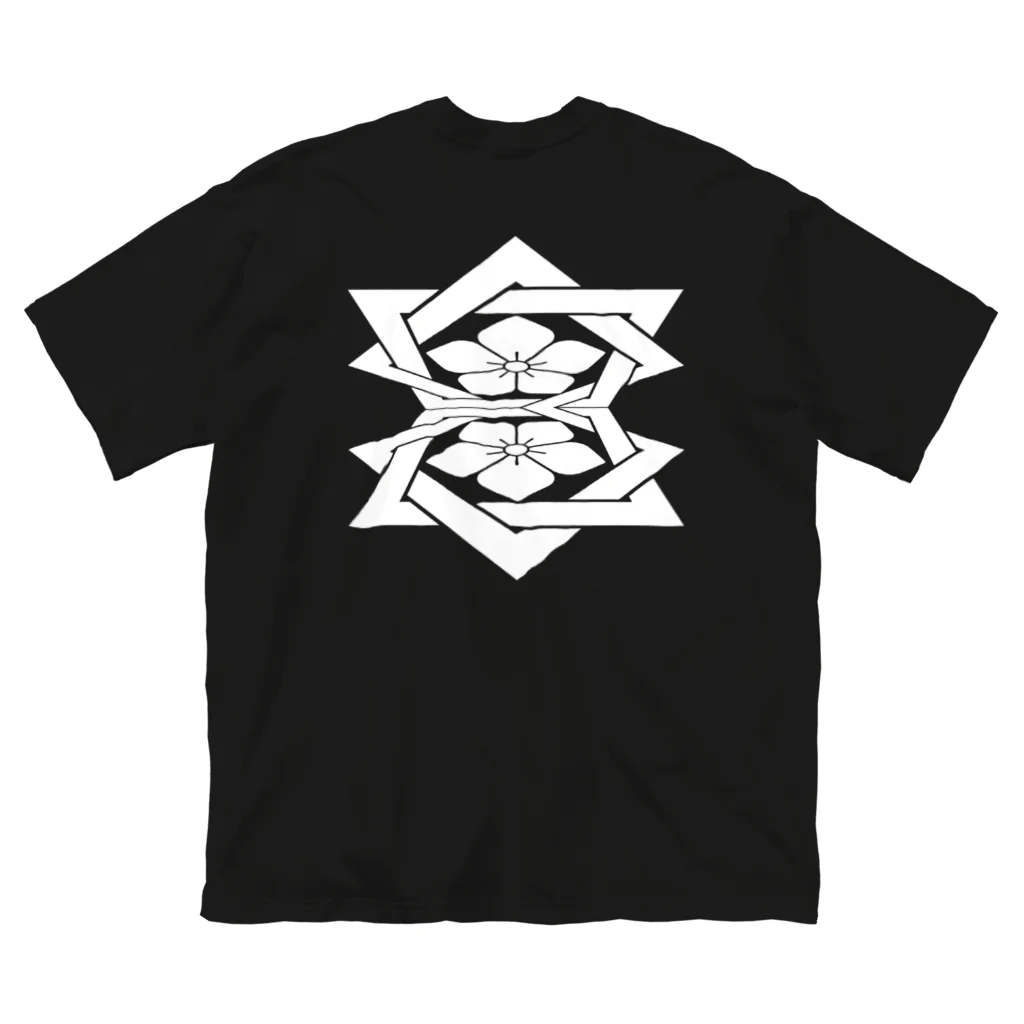 RMk→D (アールエムケード)の桔梗紋 白 Big T-Shirt