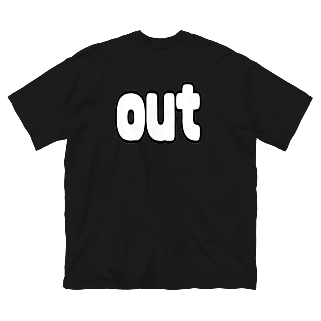 inko andのsafe／out Big T-Shirt