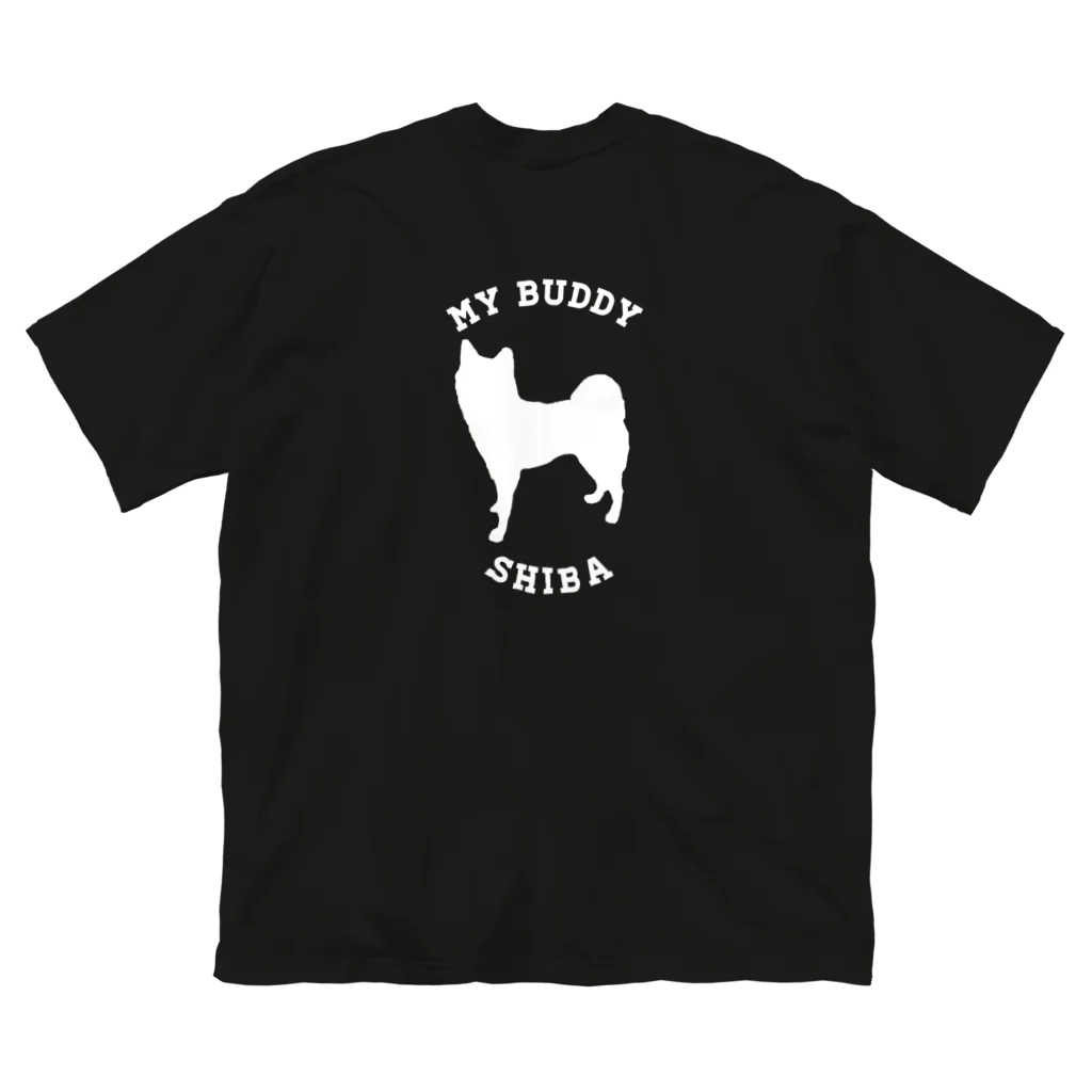 LienjuのNO DOG NO LIFE 柴犬バージョン ビッグシルエットTシャツ