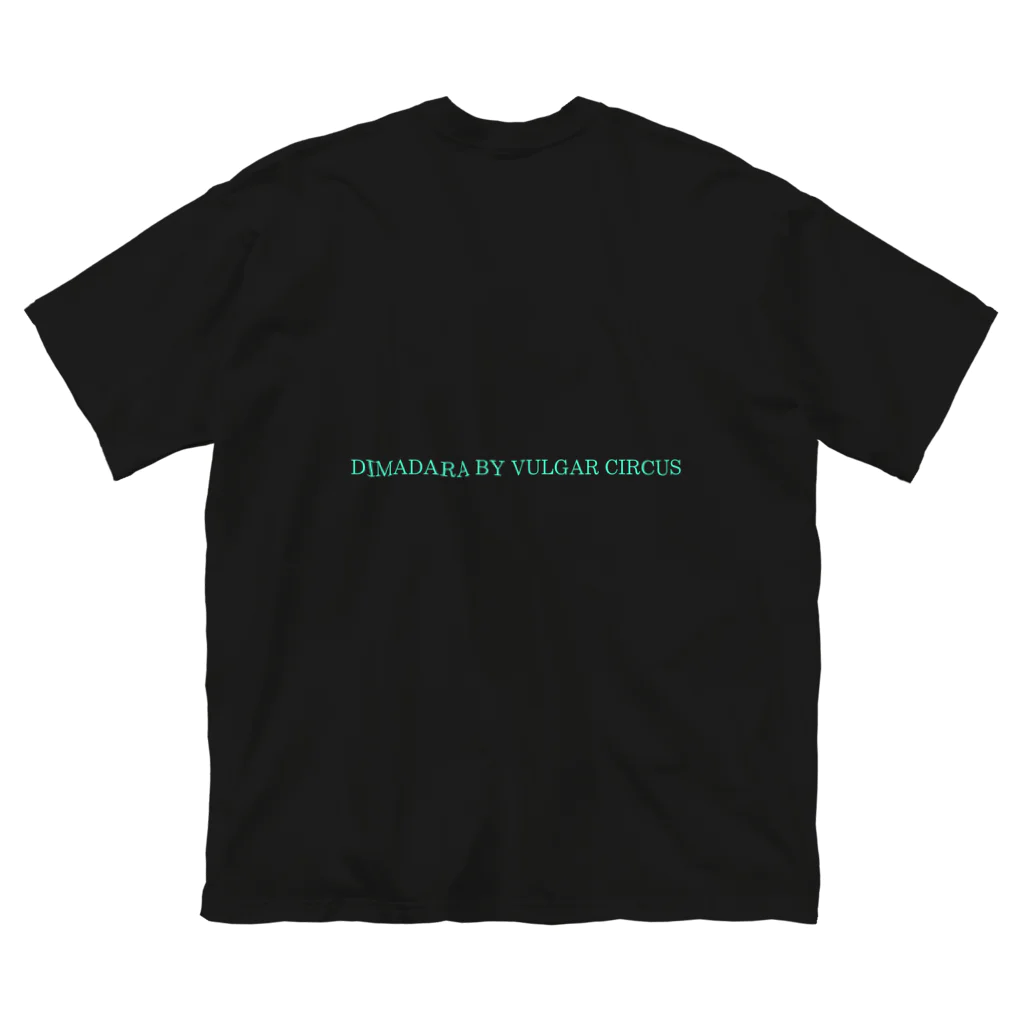 DIMADARA BY VULGAR CIRCUSのDIM6D6R6 mg/DB_46 ビッグシルエットTシャツ