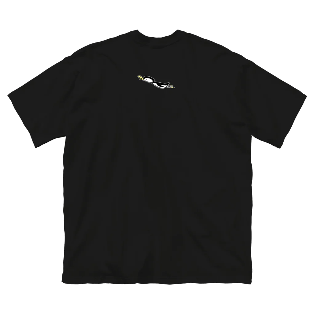 空とぶペンギン舎のFlying penguins ビッグシルエットTシャツ