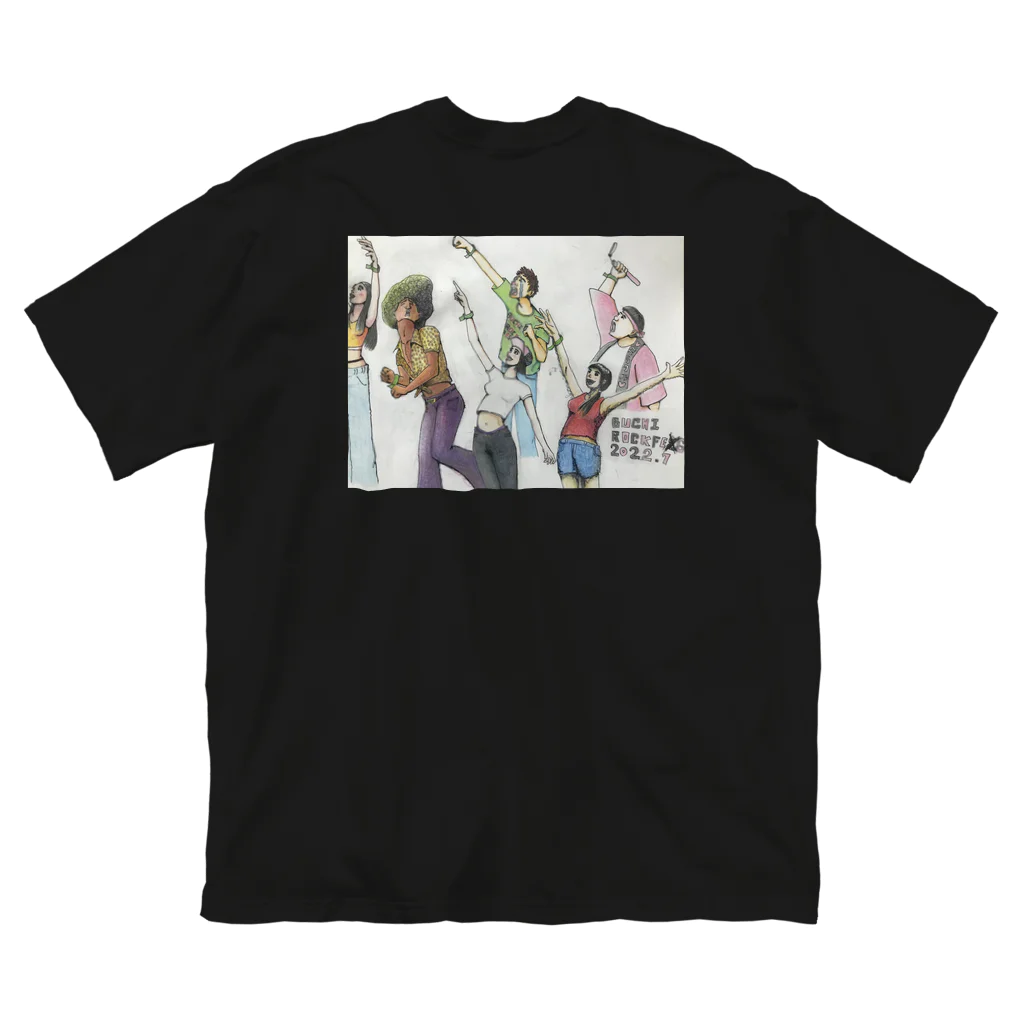 buchinecoのロックフェス ビッグシルエットTシャツ