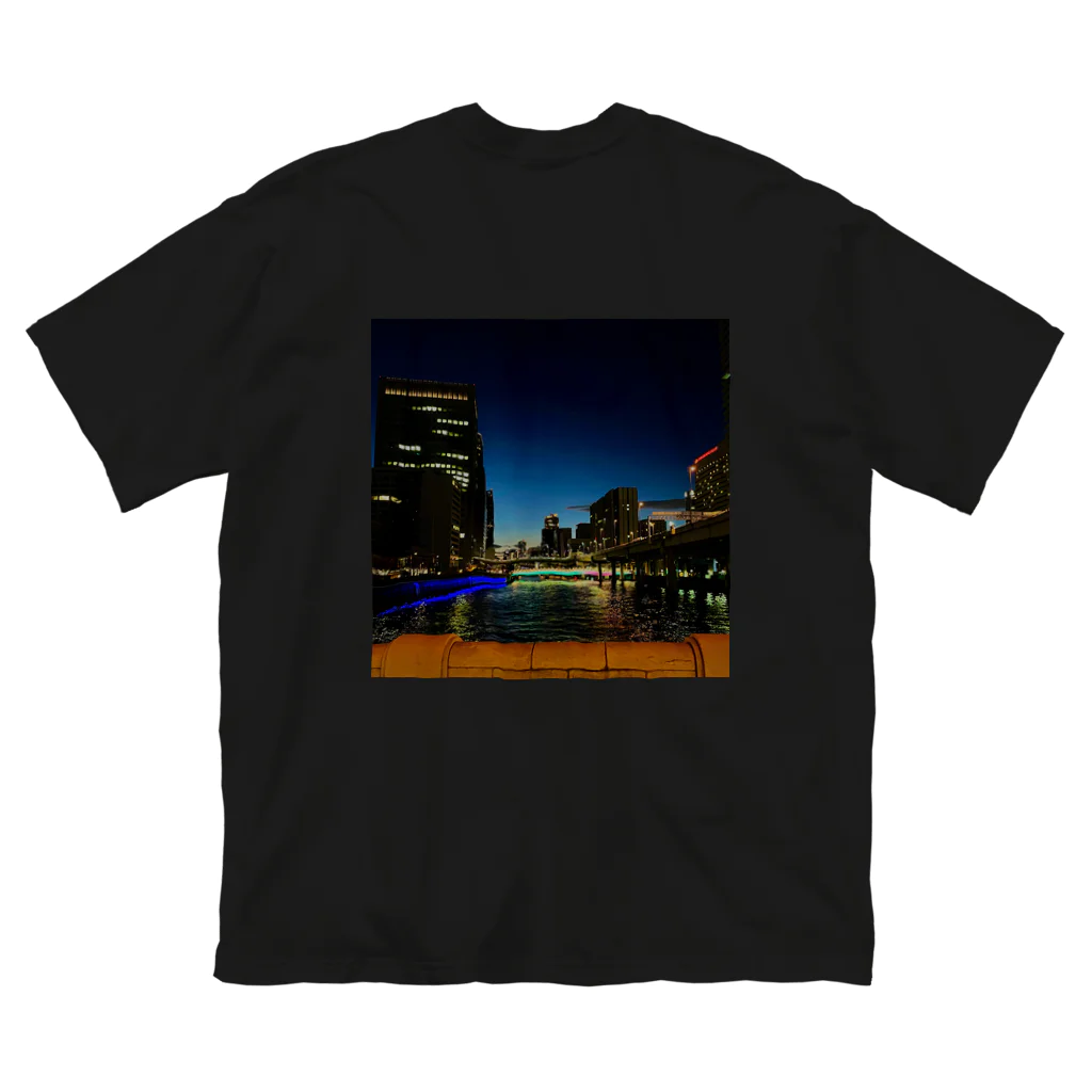 sceneryの夜 ビッグシルエットTシャツ