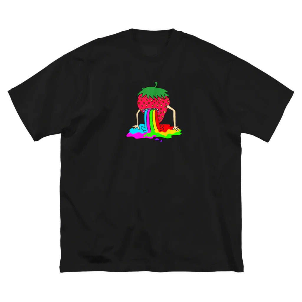 ぷっちょのカラフルショップ🌈✨のいちご🍓 ビッグシルエットTシャツ