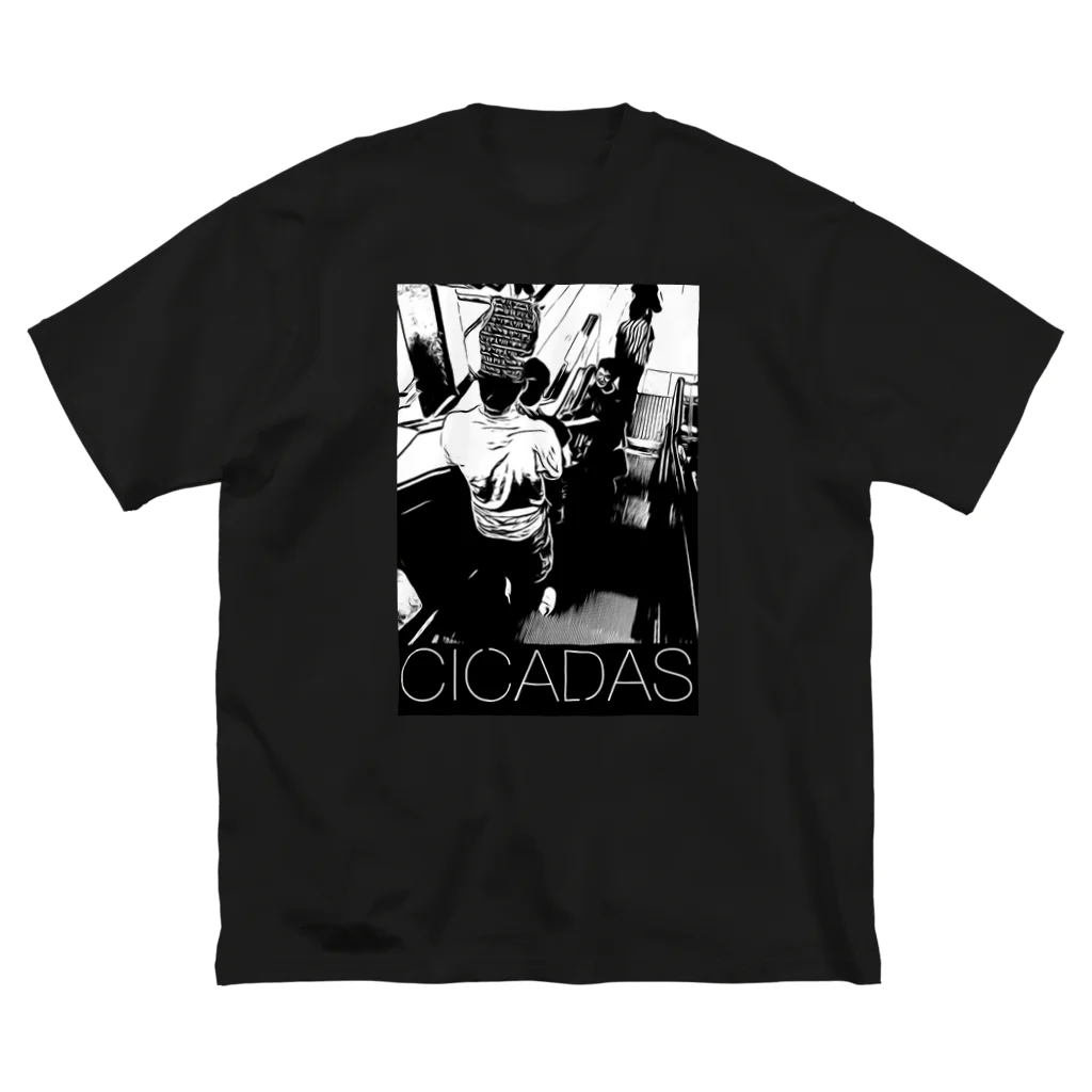 cicaDasのCICADAS公式2 エレベーター ビッグシルエットTシャツ