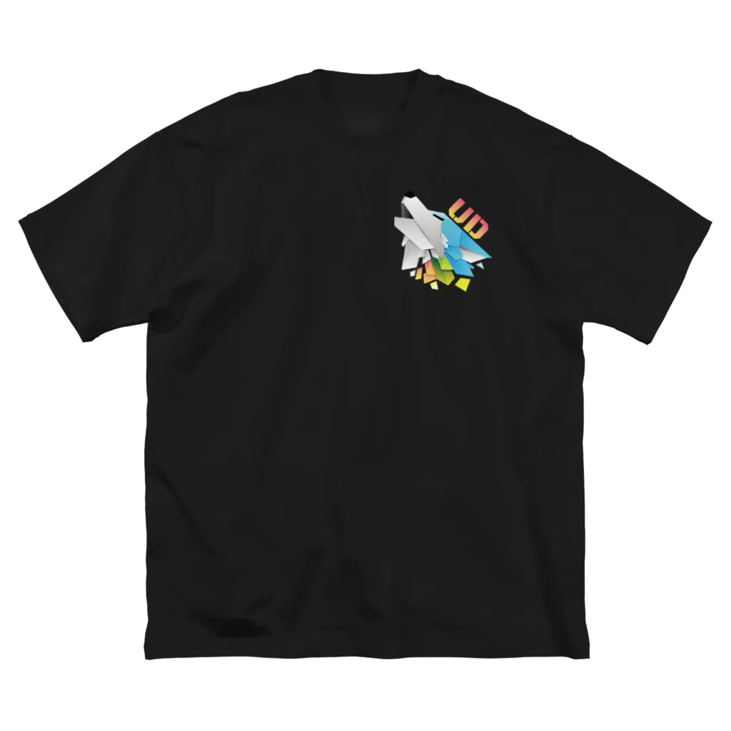 でぃのる NEWSTATE MOBILE 公式パートナーのUD アイコン ロゴ02 Big T-Shirt