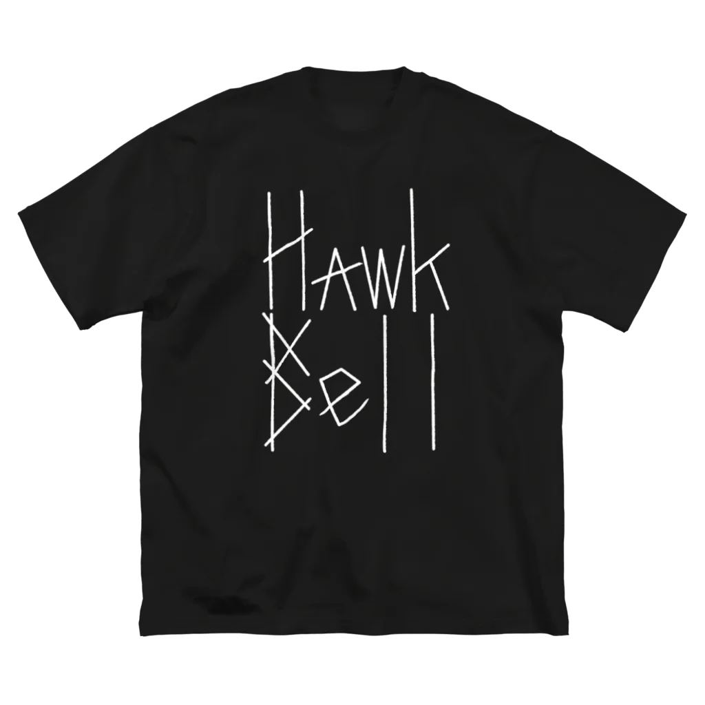 T.U.W².O.B.A. AP SHOPのHawk Bell Logo White ビッグシルエットTシャツ