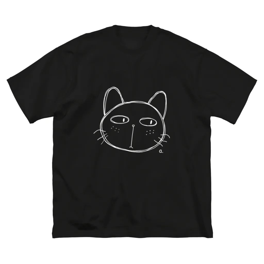 あけびの癒しの猫さん ビッグシルエットTシャツ