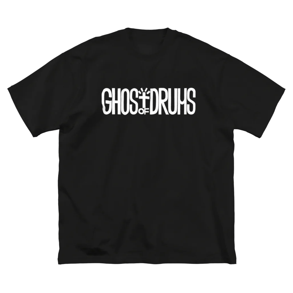 GHOSTOFDRUMSのGHOST LOGO T ビッグシルエットTシャツ