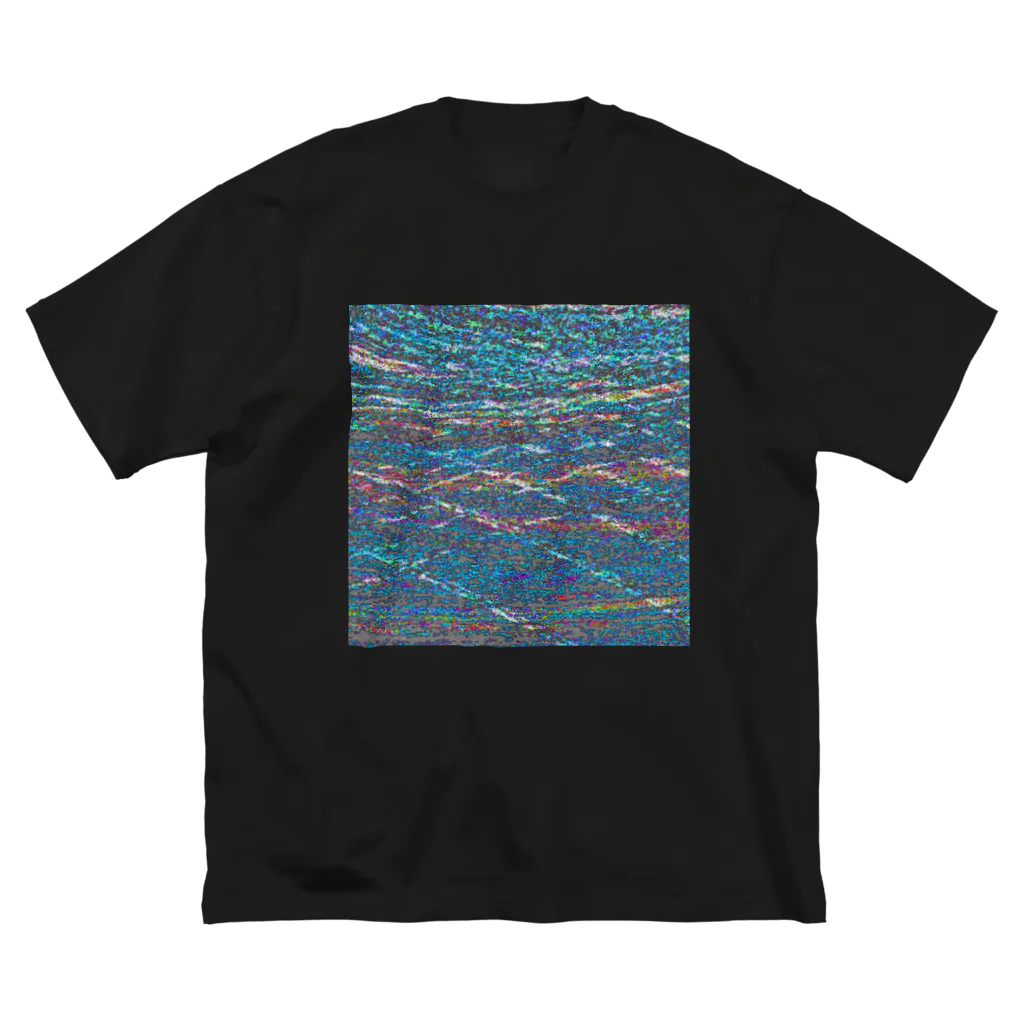 水草のnoise ビッグシルエットTシャツ