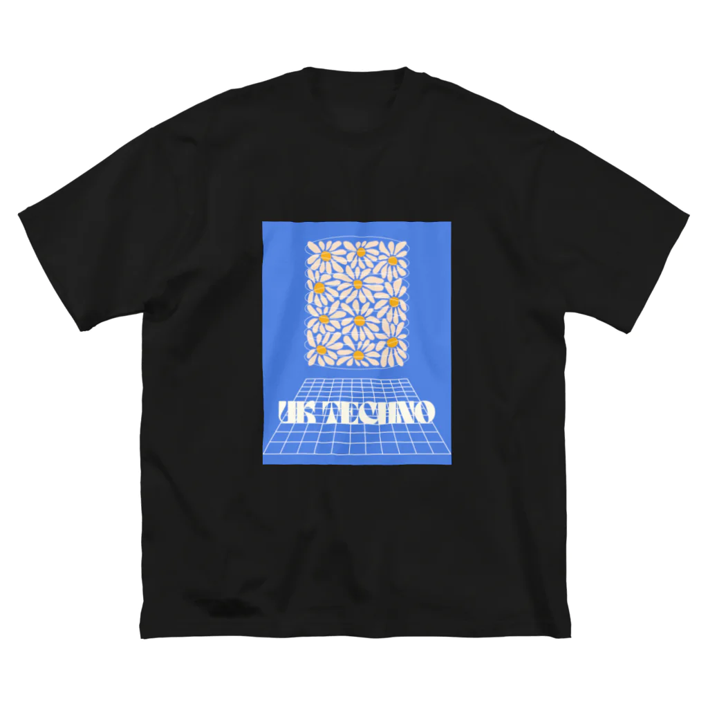 g e nのUK Techno Tee ビッグシルエットTシャツ