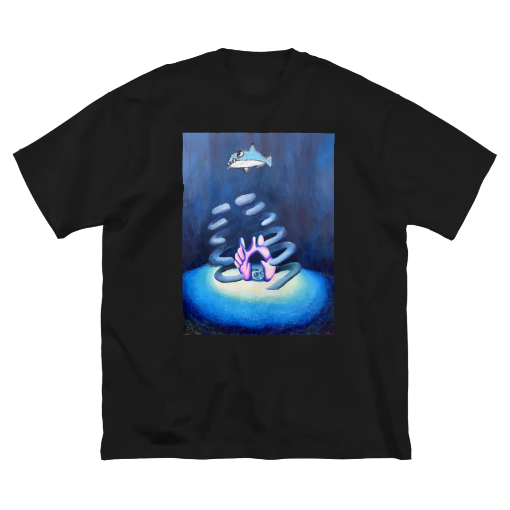 AKI online shopの心の氷 ビッグシルエットTシャツ
