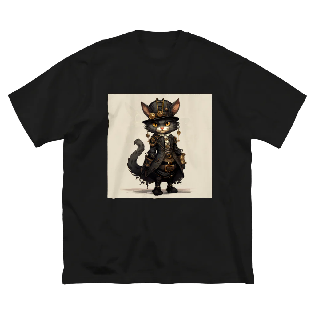 kameriyaのスチームパンクな猫 Big T-Shirt