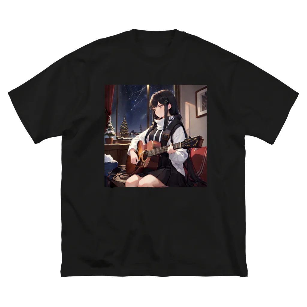 ミネラル太郎のギター少女　リオ Big T-Shirt