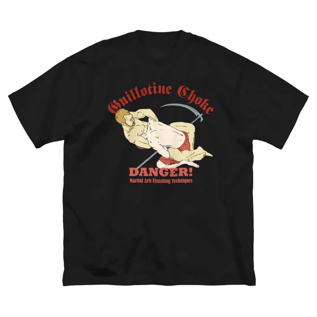 HIGEQLOのGuillotine choke ビッグシルエットTシャツ