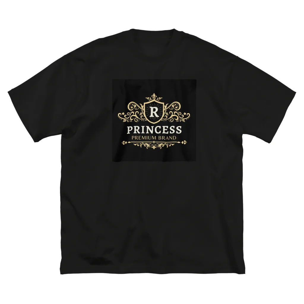 ROYAL Princessのゴージャスロゴブランド ビッグシルエットTシャツ