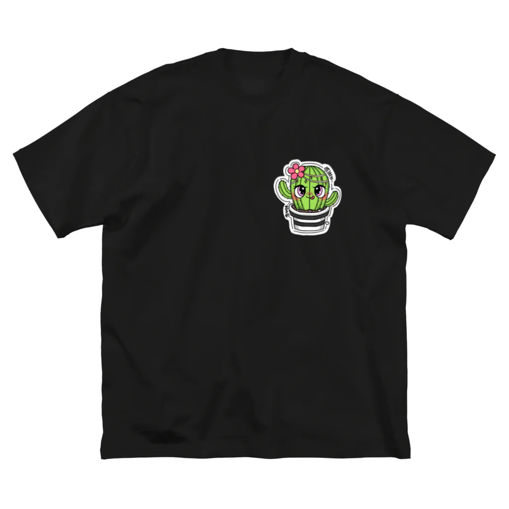 あや姉🌵のさぼ ビッグシルエットTシャツ