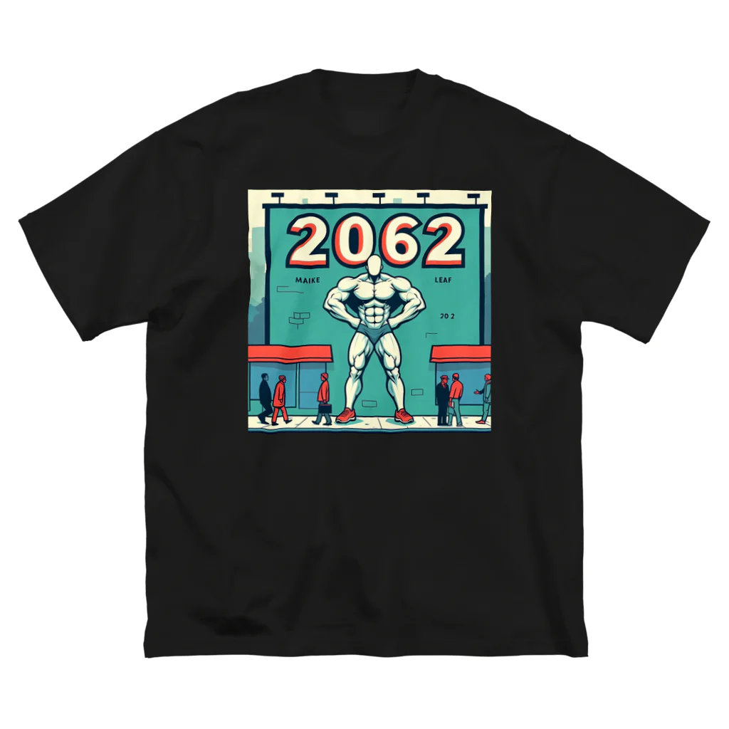 ヘッヘンのお店の【2062】アート Big T-Shirt