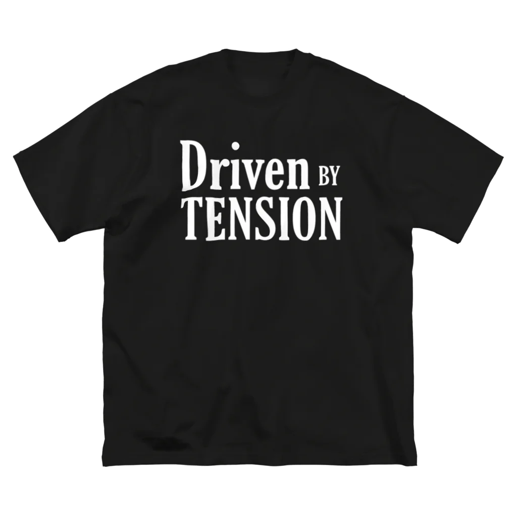 NINA Lifts / YouTubeのDriven By TENSION (WHITE) ビッグシルエットTシャツ