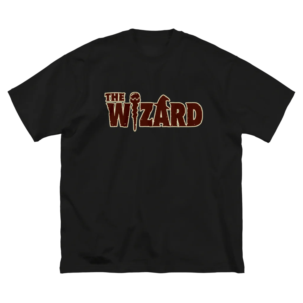 indigo_blue_moonのTHE WIZARD (魔法使い) ロゴ ビッグシルエットTシャツ