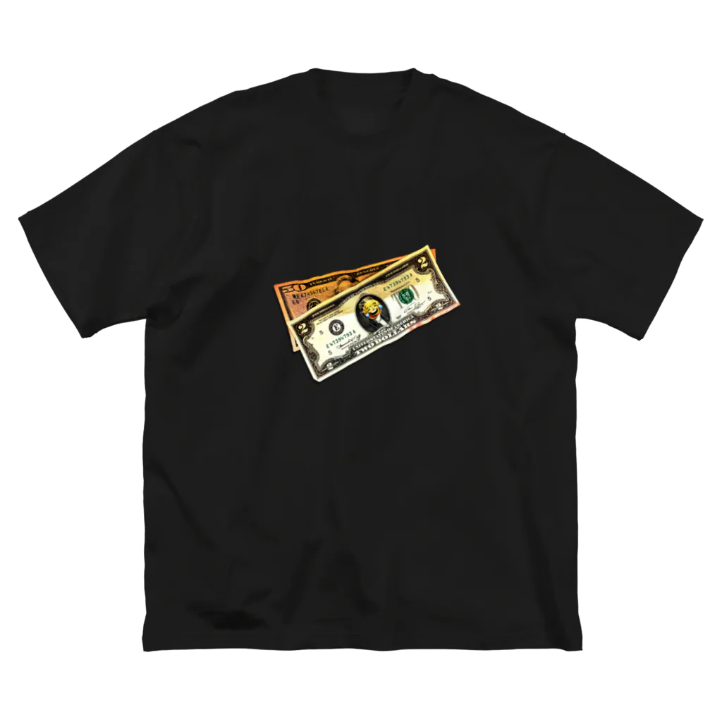 10sのsad dollar ビッグシルエットTシャツ