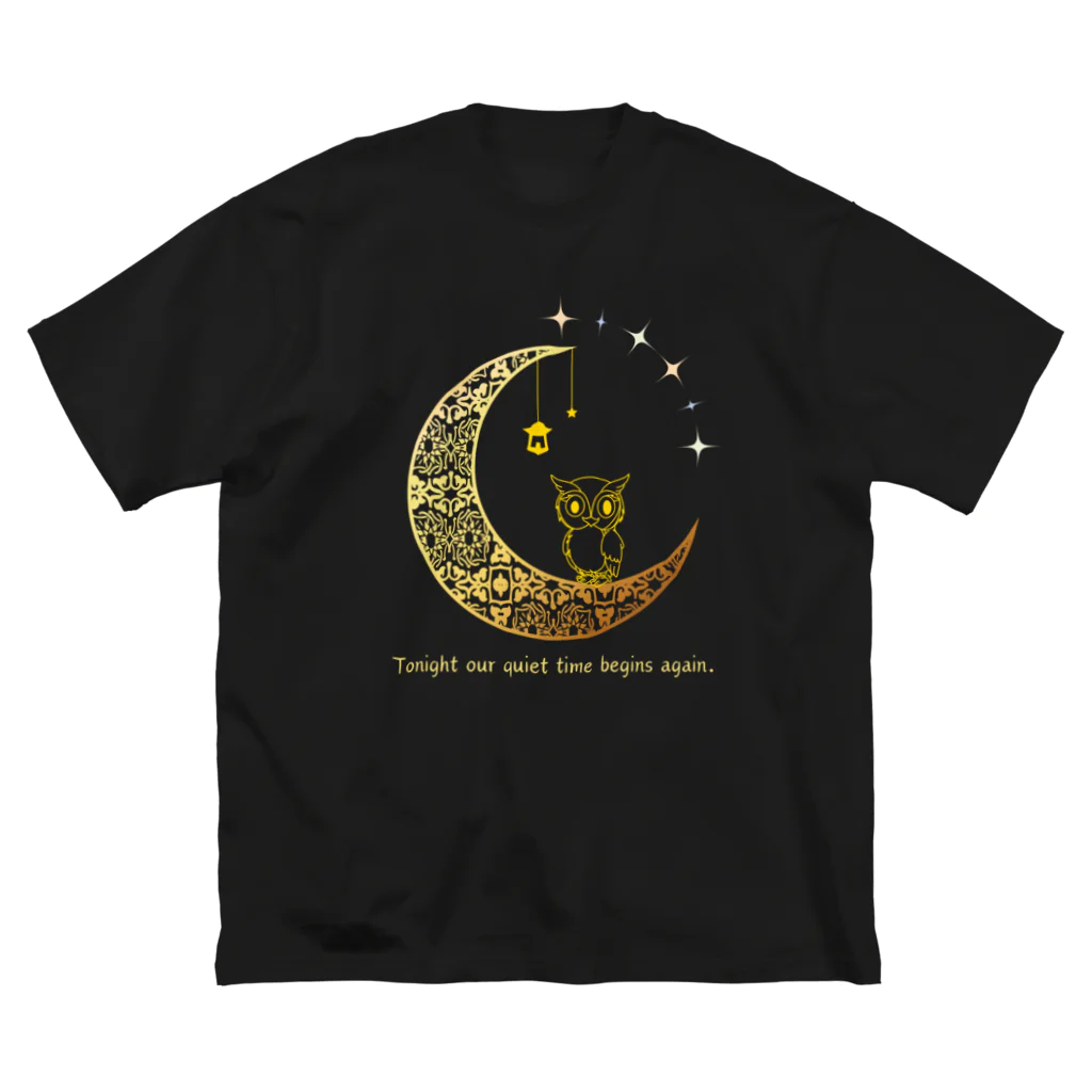 dreamy-designの真夜中のフクロウくん Big T-Shirt