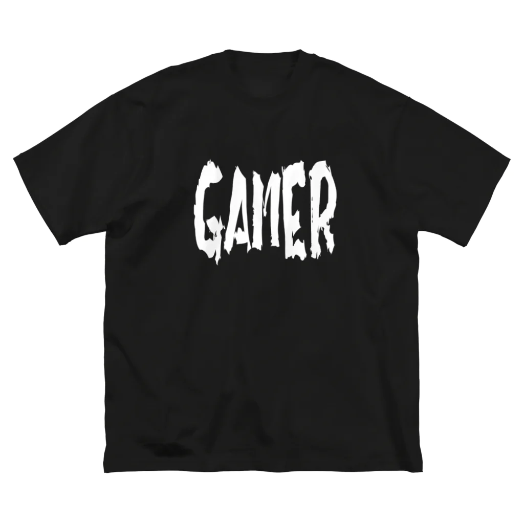 MtDesignShopのGAMER(白) Big T-Shirt