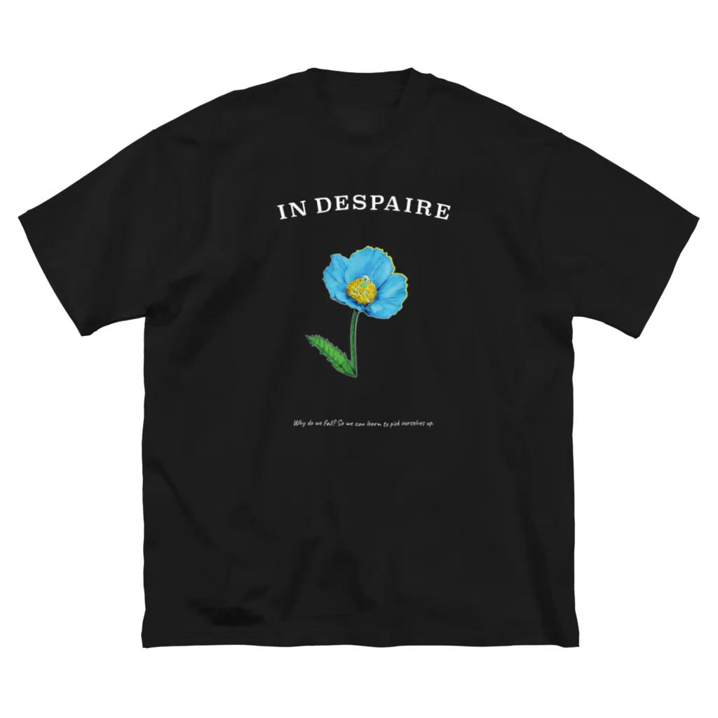 MAiのHimalayan blue poppy ビッグシルエットTシャツ