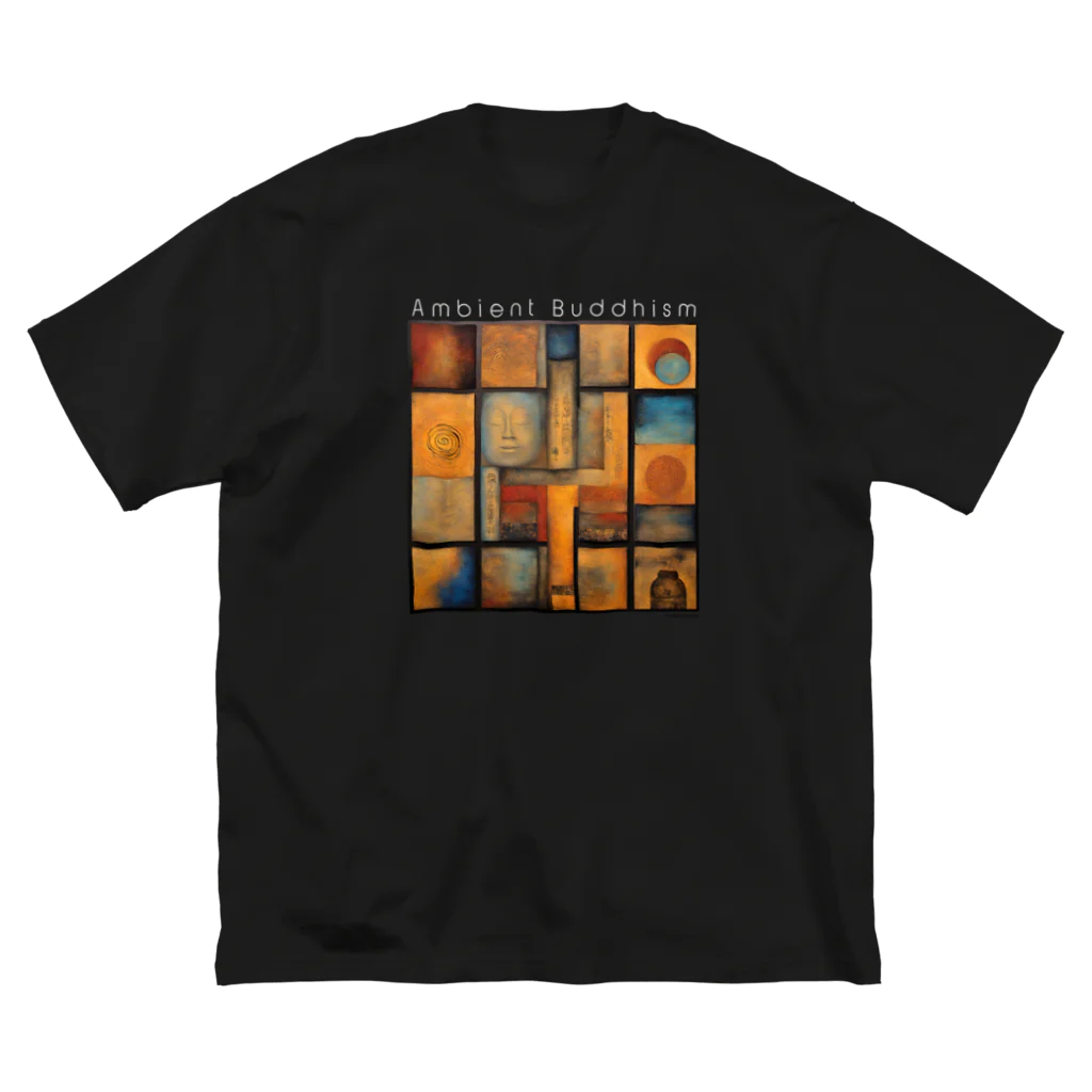 TAKEO SUZUKI / TASKENのAmbient Buddhism2 Album Art T-Shirts ビッグシルエットTシャツ