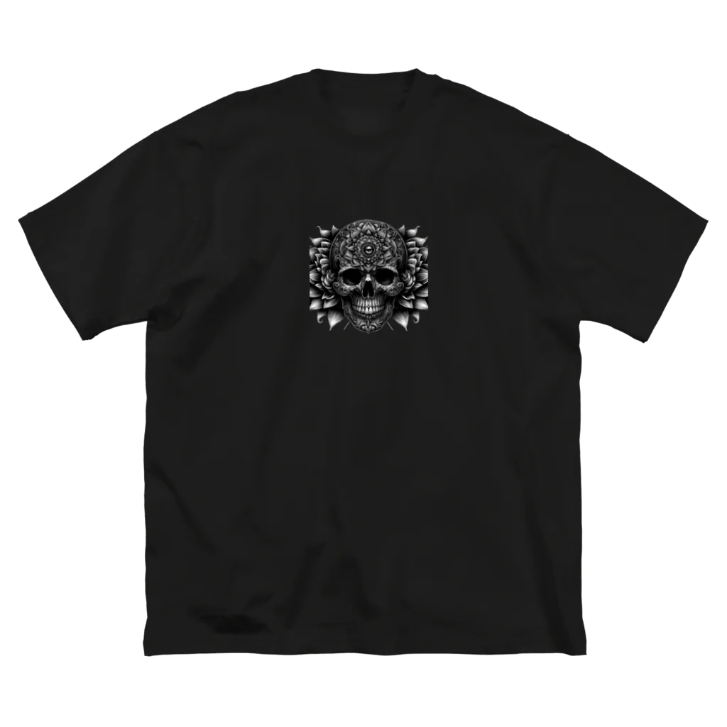 Luxe/Étoile（リュクス・エトワール)のLuxe/Étoile　【スカル】 ビッグシルエットTシャツ