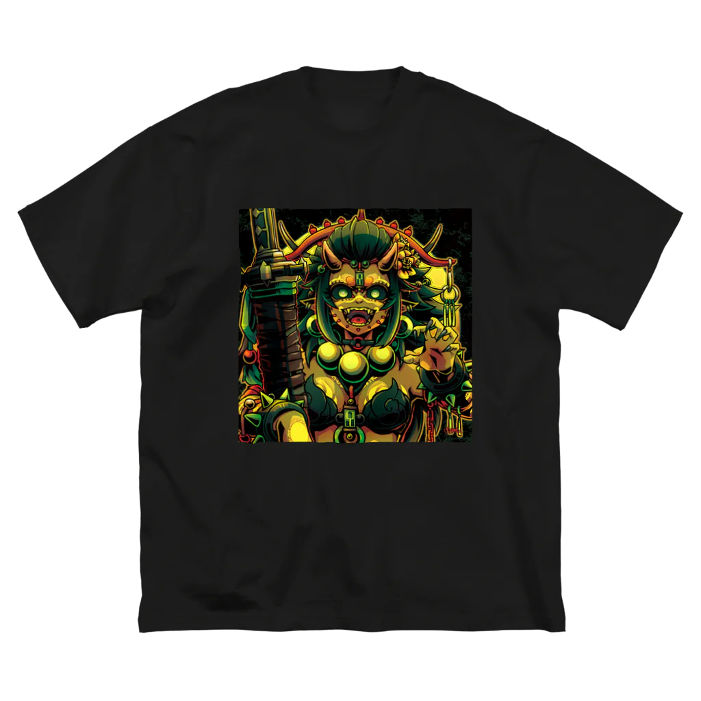 Illustrator JAIBON アパレルグッズの黄鬼 Big T-Shirt