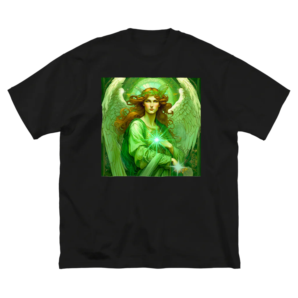 Autisiaの大天使ラファエル ビッグシルエットTシャツ