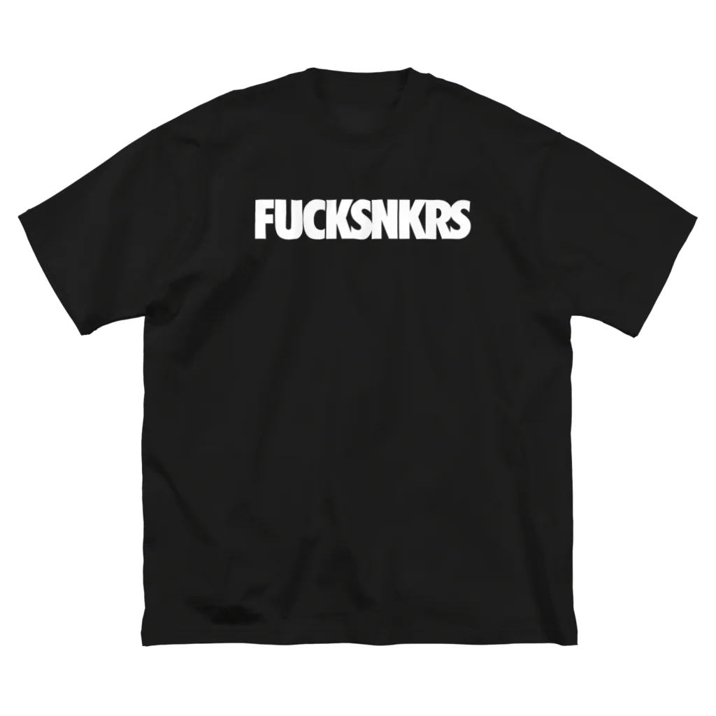 NO SNEAKERS SHOPのFUCKSNKRS [+バックプリント] ビッグシルエットTシャツ