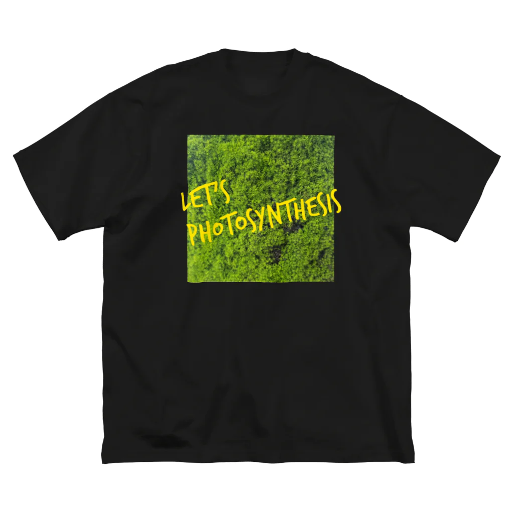 おーえのっくのLET'S PHOTOSYNTHESIS(黄色字) ビッグシルエットTシャツ