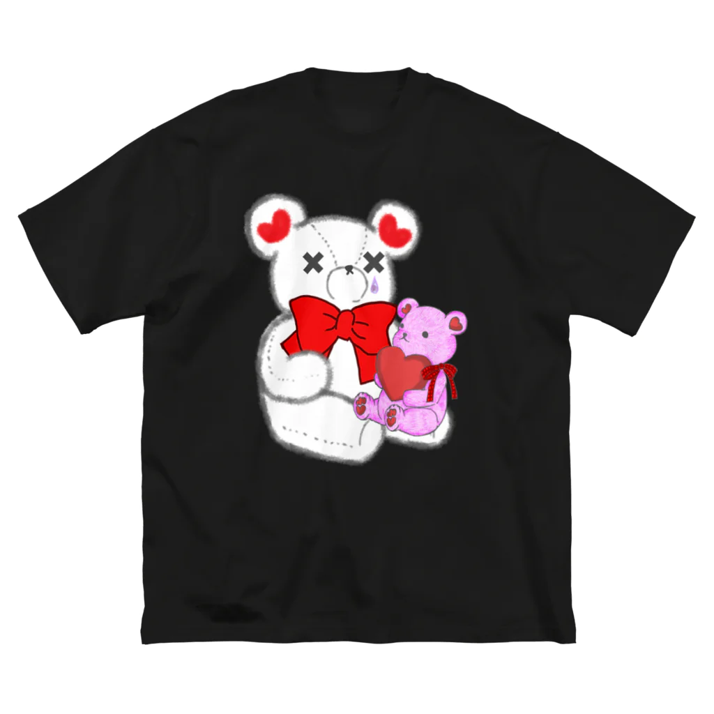 CEのSAKEくま Teddy  ビッグシルエットTシャツ