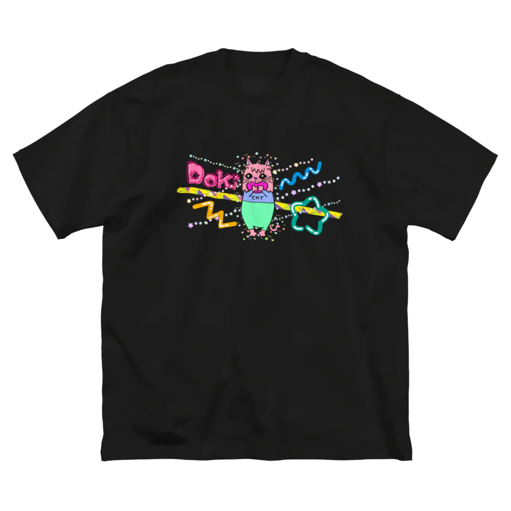 tottoのDokiっとキャット(ピンク) ビッグシルエットTシャツ