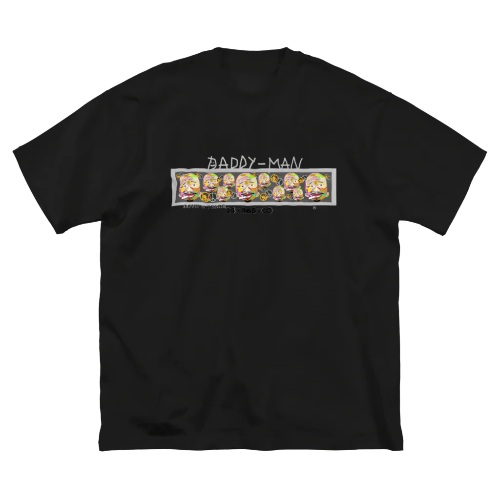 uwotomoの【24×365×∞】banner ビッグシルエットTシャツ