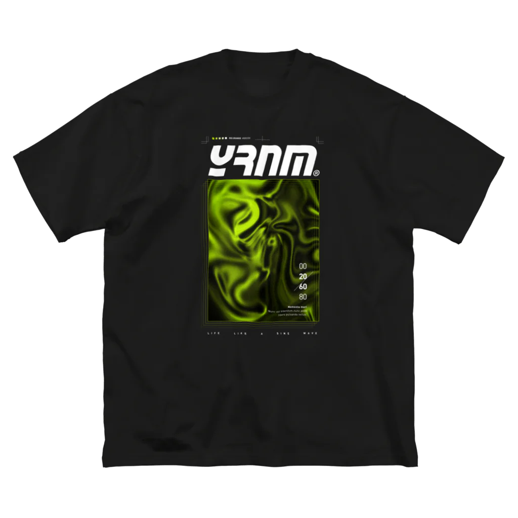 YRNMの YRNM Sci-Fi ビッグシルエットTシャツ