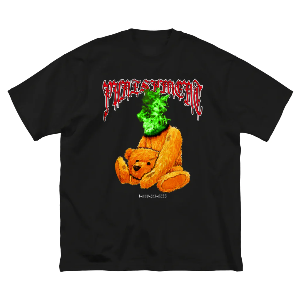 YOUJIN -ART GALLERY-のPUNISHMENT "BEAR" ビッグシルエットTシャツ